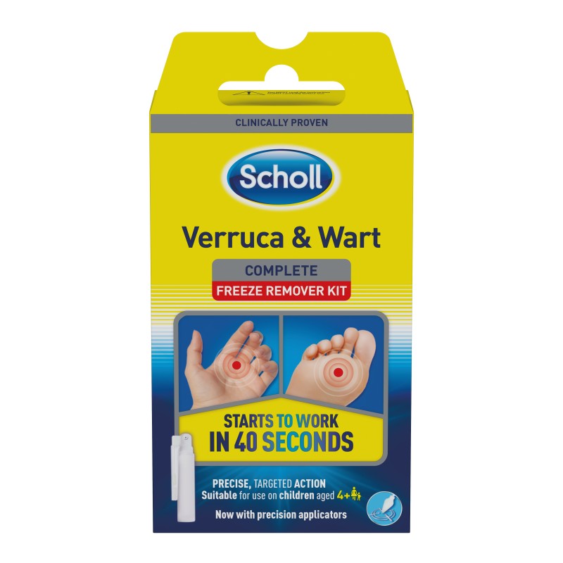 SCHOLL Freeze Sprej na odstranění bradavic 80ml (12 apl.)