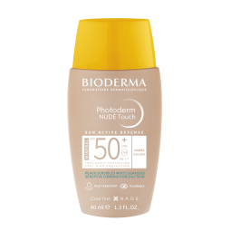 BIODERMA Photoderm NUDE Touch MINERAL tmavý SPF 50+ 40 ml fluid