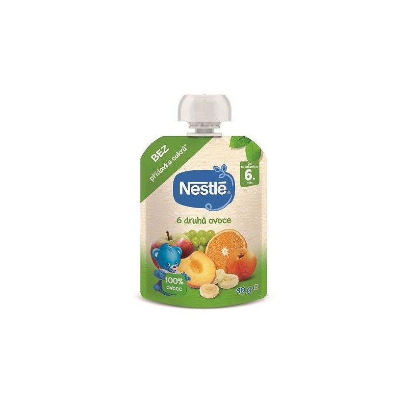 NESTLÉ Kapsička 6 druhů ovoce 90 g