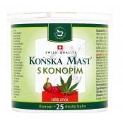 SWISSMEDICUS Koňská mast s konopím hřejivá 250 ml