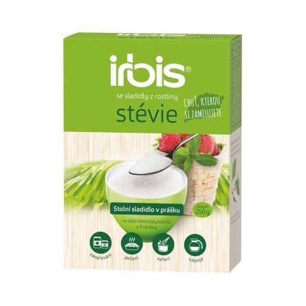 Irbis Stévie sypké sladidlo 250g