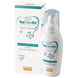 Dr. Müller Tea Tree Oil mycí pěna pro intimní hygienu 150 ml
