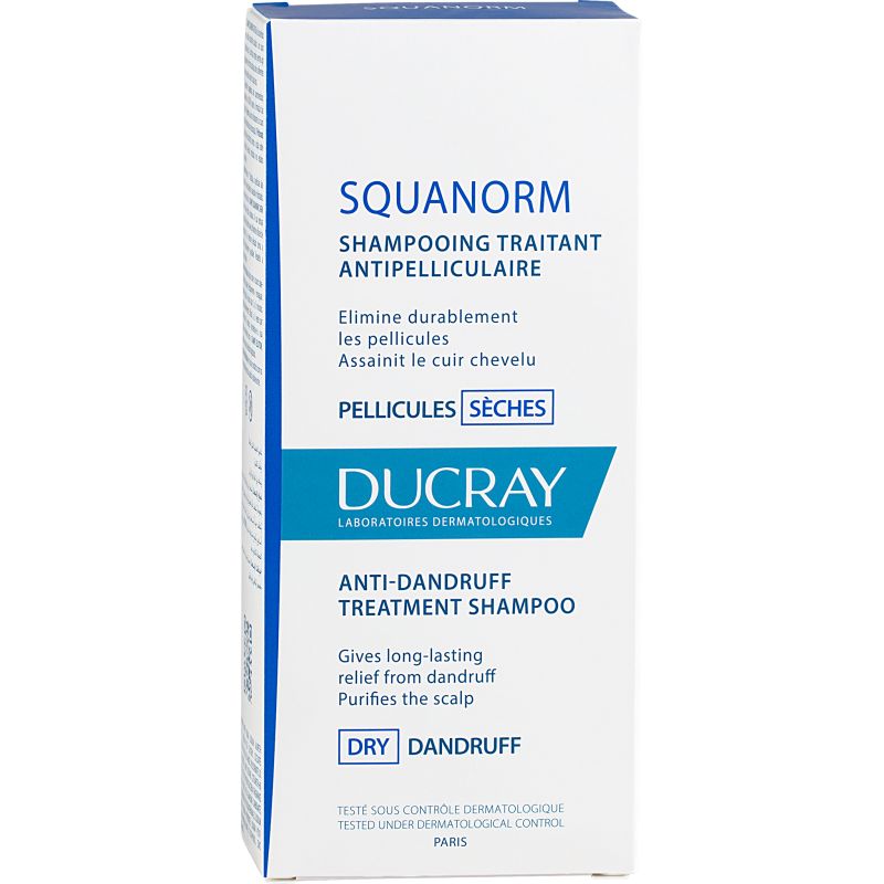 DUCRAY Squanorm Šampon proti suchým lupům 200 ml