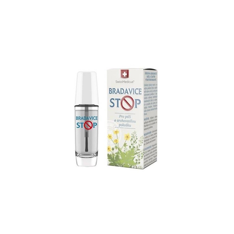 SWISSMEDICUS Bradavice stop bylinné sérum 10 ml