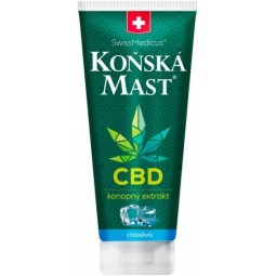SWISSMEDICUS Koňská mast s CBD chladivá 200 ml