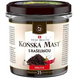 SWISSMEDICUS Koňská mast s rašelinou hřejivá 250 ml