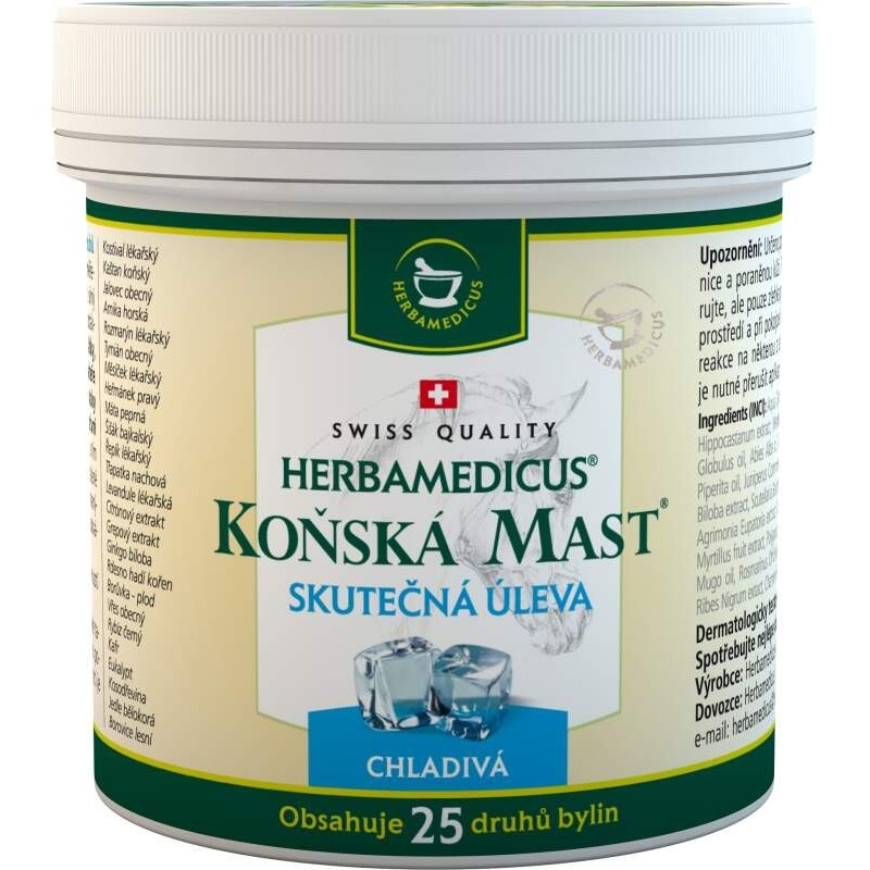 SWISSMEDICUS Koňská mast chladivá 250 ml