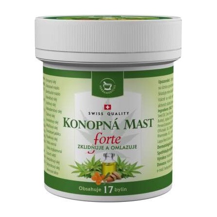 SWISSMEDICUS Konopná mast forte 125 ml