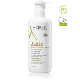 A-DERMA Exomega CONTROL Emolienční mléko 400 ml