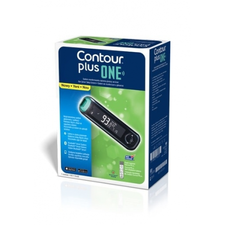 Contour plus ONE glukometr sada