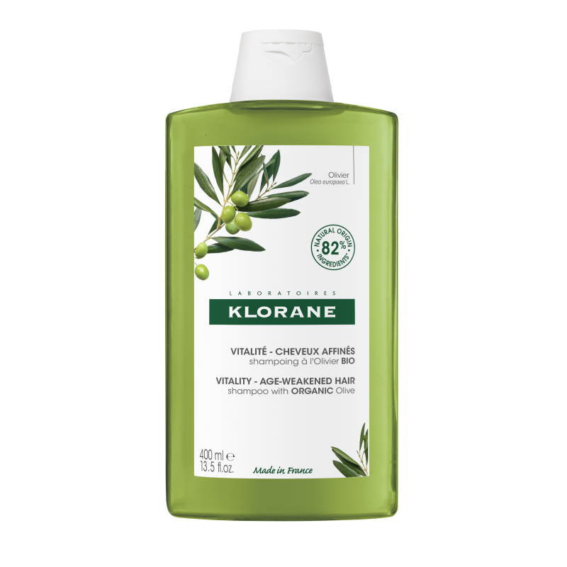 KLORANE Šampon s výtažkem z BIO oliv pro hustotu a vitalitu vlasů 400 ml