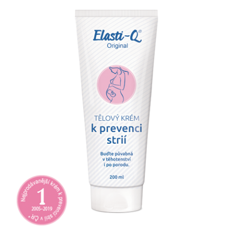 Elasti-Q Original Tělový krém k prevenci strií 200 ml