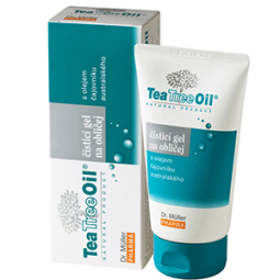 Dr. Müller Tea Tree Oil čisticí gel na obličej 150 ml