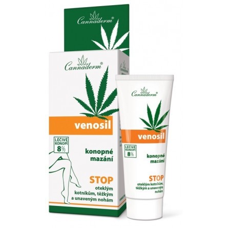 Cannaderm Venosil Konopné mazání 100 ml