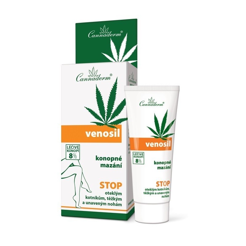 Cannaderm Venosil Konopné mazání 100 ml