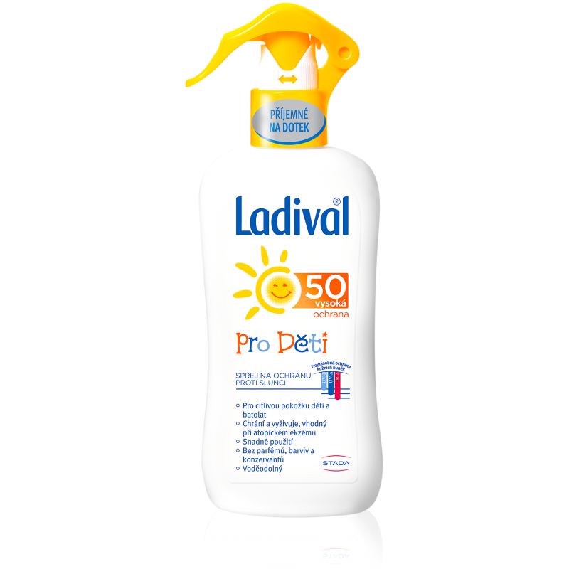 LADIVAL PRO DĚTI OF 50 SPREJ 200 ml