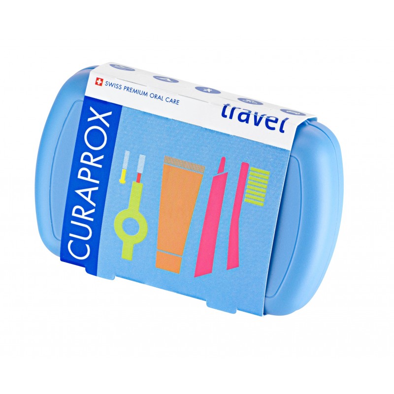 CURAPROX Travel set cestovní sada modrá