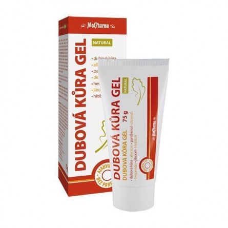 Medpharma Dubová kůra gel Natural 75 g