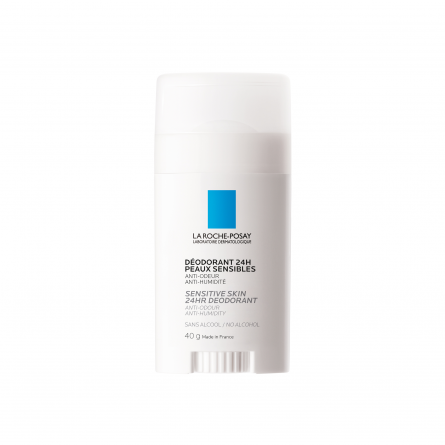 LA ROCHE-POSAY Fyziologický deodorant Tuhý stick 24H pro citlivou pokožku v tyčince 40 g