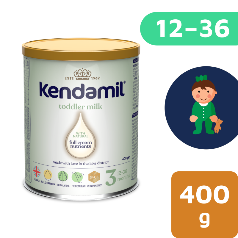 Kendamil batolecí mléko 3 (400 g) DHA+