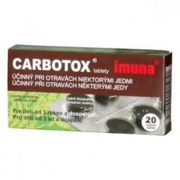 IMUNA Carbotox 320mg/25mg 20 tablet