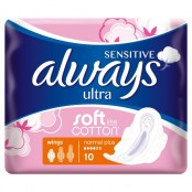 Always Ultra Sensitiv Normal Plus single 10 ks