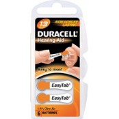 Duracell DA13 PR48 baterie do naslouchadel 6 ks