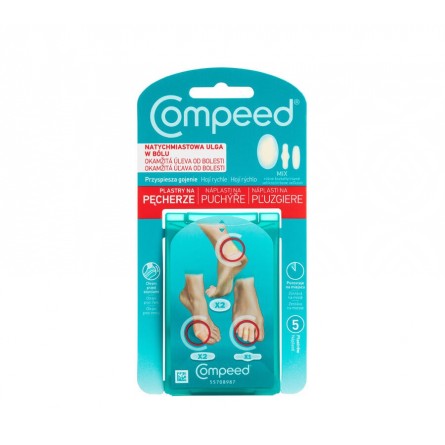 Compeed Náplasti na puchýře mix 5 ks