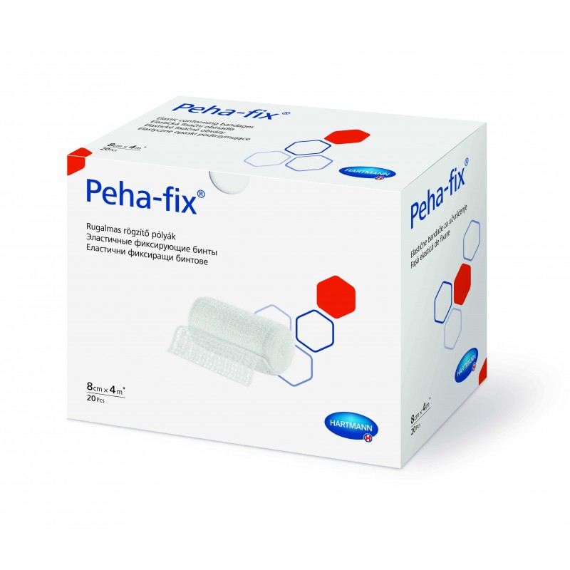 Peha-fix elastické obinadlo 8 cm x 4 m