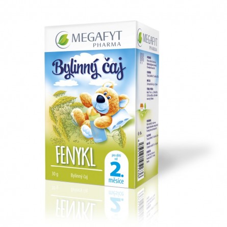 Megafyt Bylinný čaj Fenykl pro děti 20x1