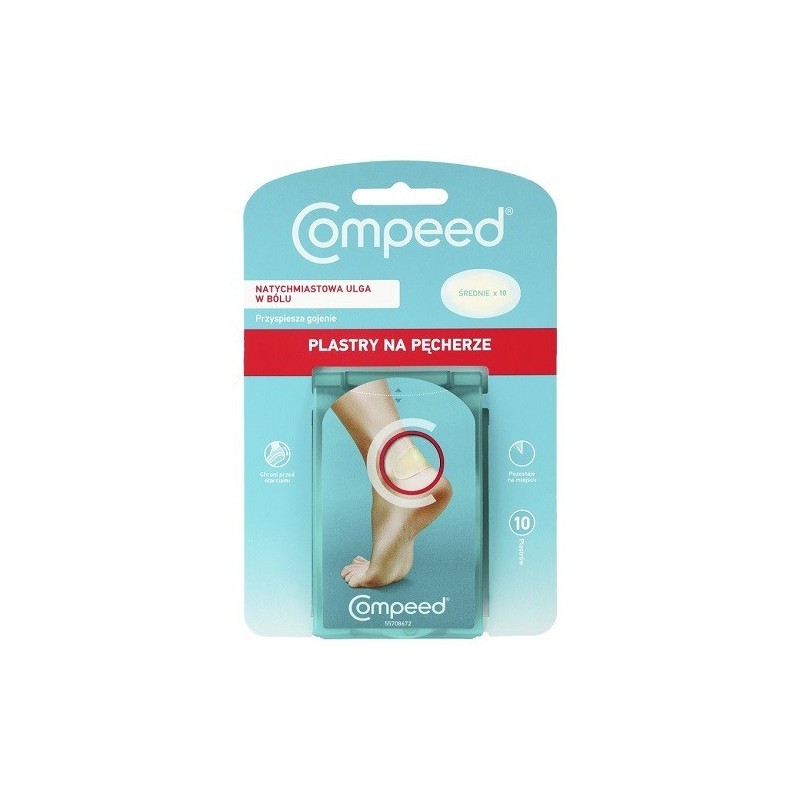 Compeed Náplast na puchýře střední 10 ks