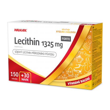 Walmark Lecithin Forte 1325 mg 150+30 tobolek