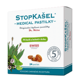 Dr. Weiss STOPKAŠEL Medical 24 pastilek
