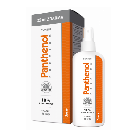 SWISS Panthenol PREMIUM 10 % spray 150+25 ml