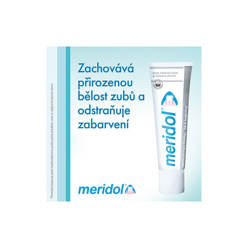 MERIDOL Gentle White zubní pasta 75 ml