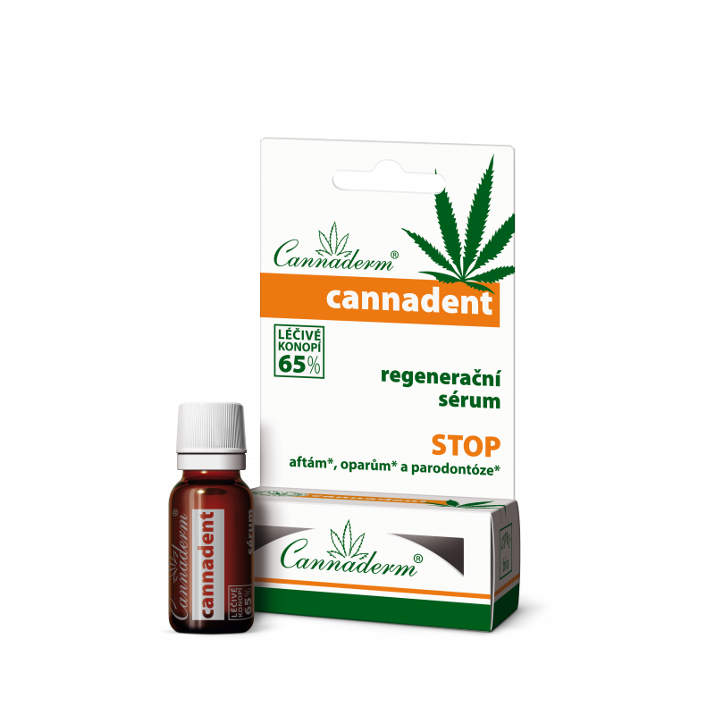 Cannaderm Cannadent regenerační sérum 5 ml