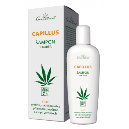 Cannaderm Capillus seborea šampon 150 ml