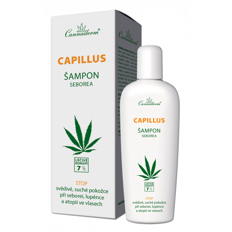 Cannaderm Capillus seborea šampon 150 ml