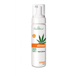 Cannaderm Aknea mycí pěna NEW 180 ml