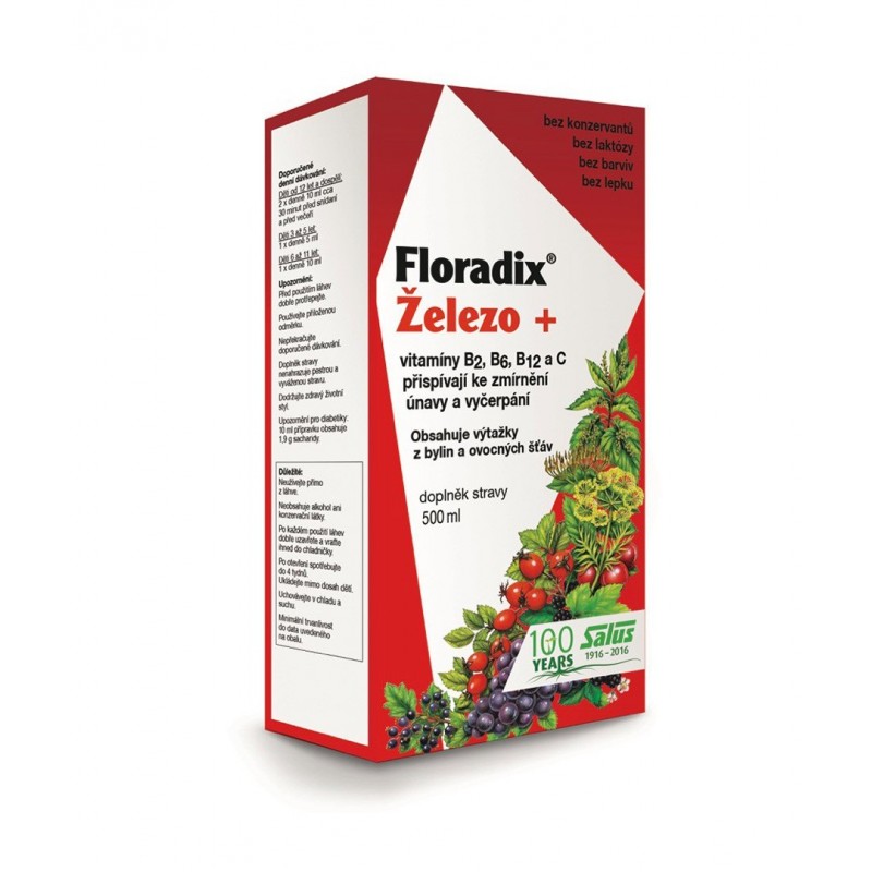 Salus Floradix Železo+ 500 ml