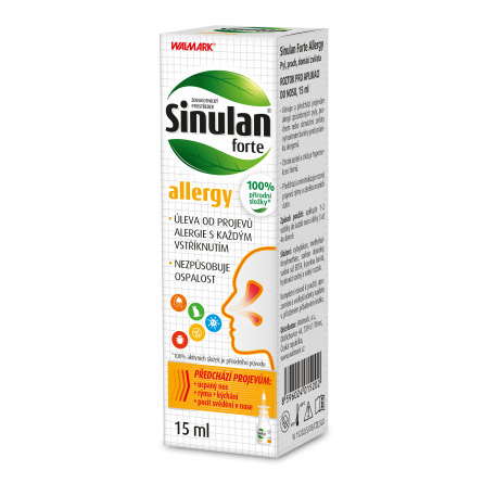 Walmark Sinulan allergy nosní sprej 15 ml