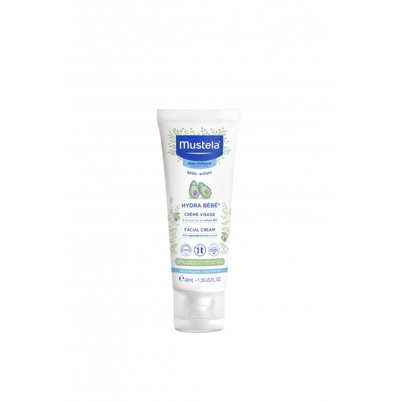 Mustela HYDRA BÉBÉ Hydratační krém na obličej 40 ml