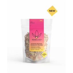 SENSE COCO Bio kokosové chipsy mandlový protein 40 g