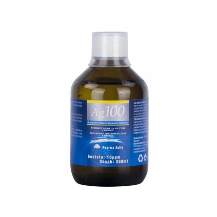 Pharma Activ Koloidní stříbro Ag100 10 ppm 300 ml