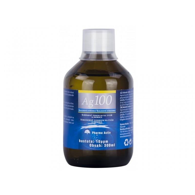 Pharma Activ Koloidní stříbro Ag100 10 ppm 300 ml