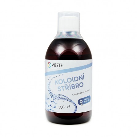 Vieste Koloidní stříbro 25ppm 500 ml