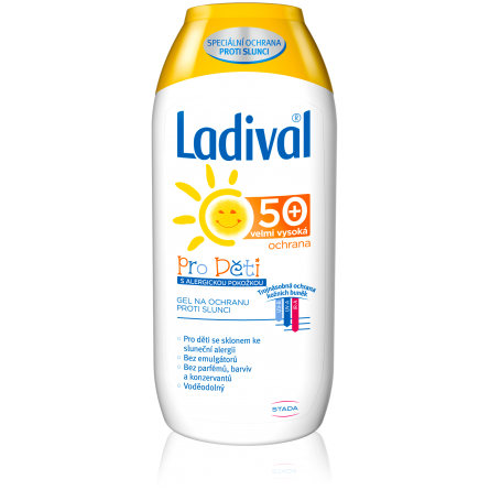 LADIVAL DĚTSKÁ ALERGICKÁ POKOŽKA OF 50+ GEL 200 ml