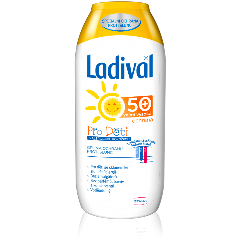 LADIVAL DĚTSKÁ ALERGICKÁ POKOŽKA OF 50+ GEL 200 ml