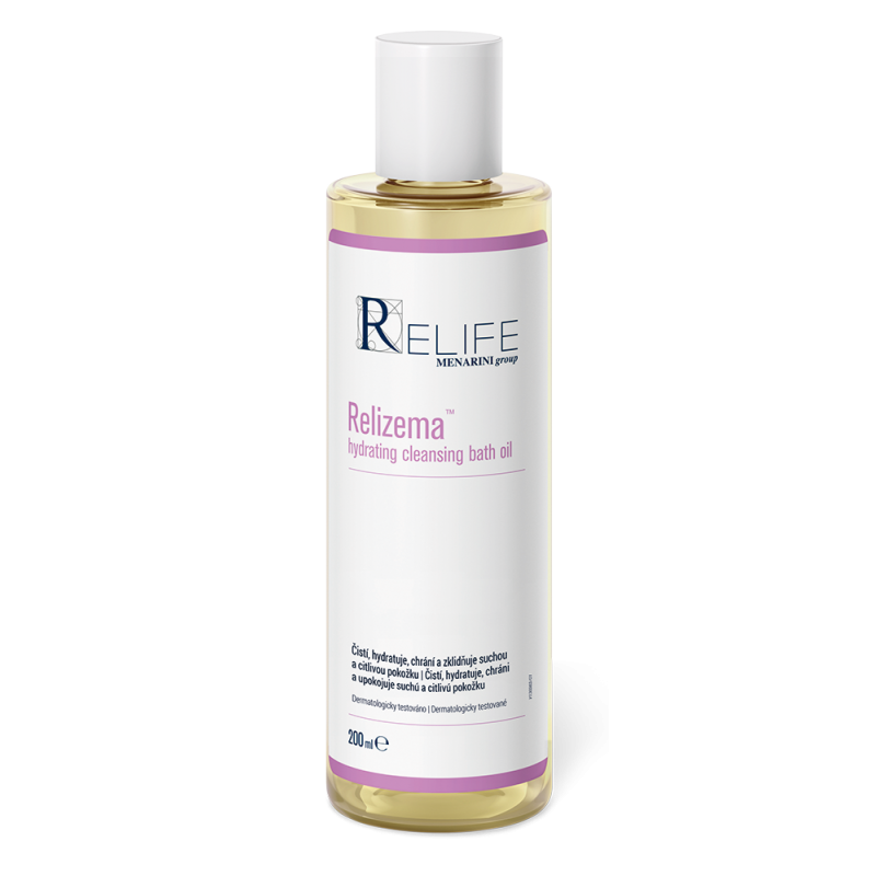 Relife Relizema hydrating cleansing bath oil 200ml