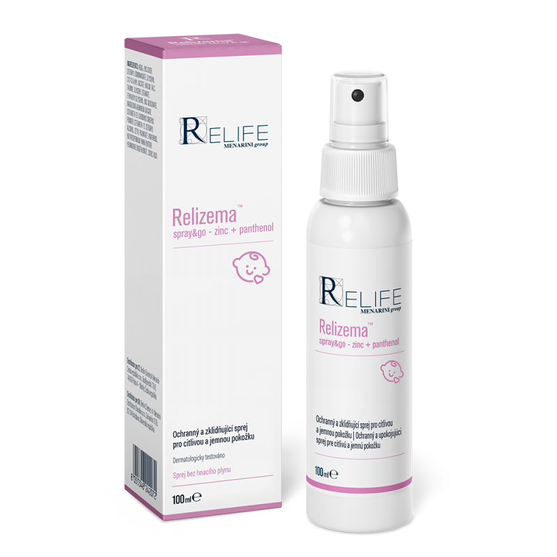 Relife Relizema spray&go zinc + panthenol 100ml